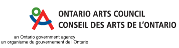 Sponsor: Ontario Arts Council